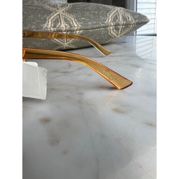 Sean John Orange Oversized Ombré Polarized Sunglasses main image 4